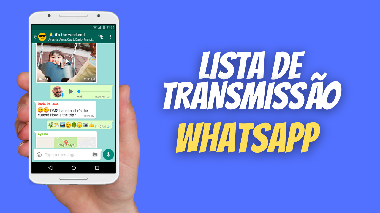 lista de transmissao whatsapp
