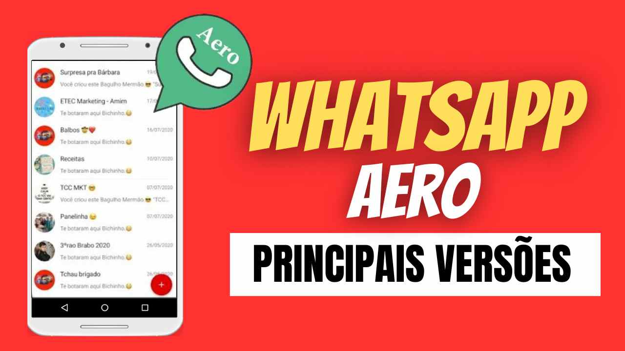 WhatsApp Aero | Principais Versões